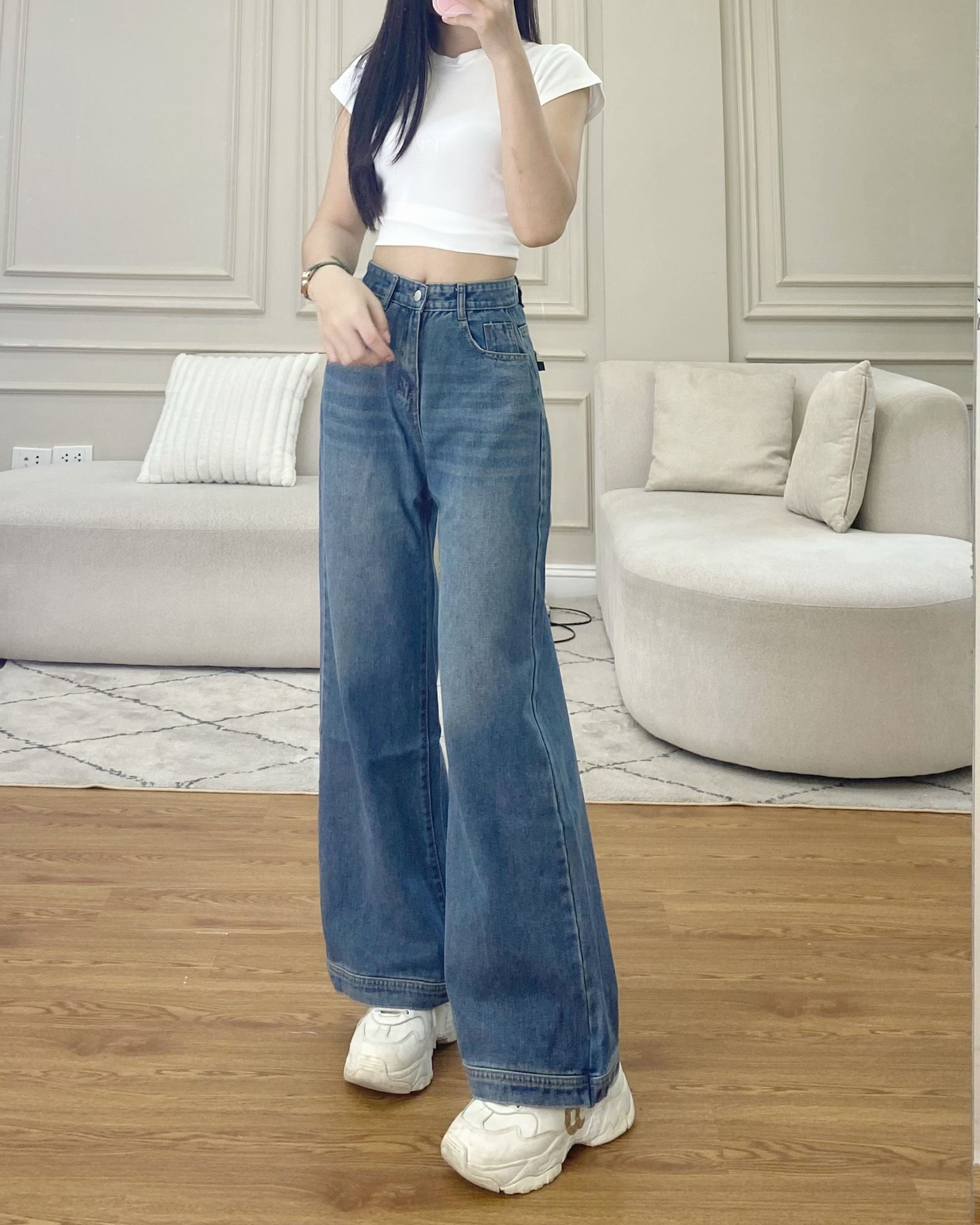 Quần Jeans Ống Rộng QuanJean952_