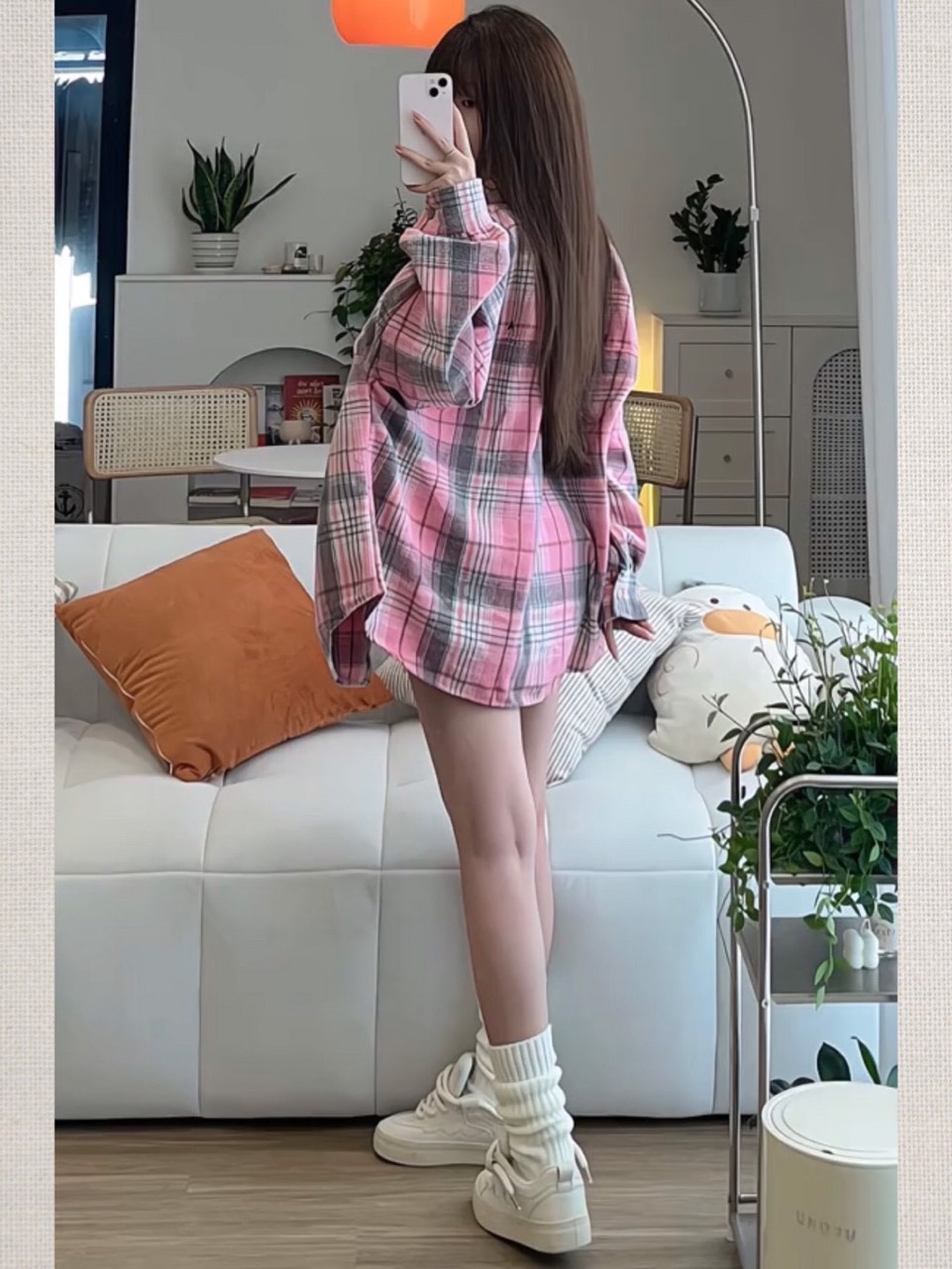 Áo sơ mi Flannel dài tay SomiFlannel9418