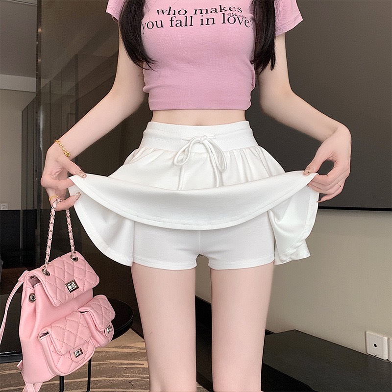 Chân váy ba lê dây rút chữ a Culottes CVbaledayrut1655