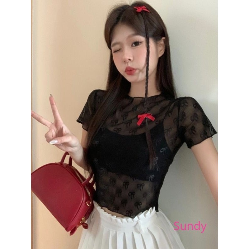 Áo thun nữ croptop Crt_renno24543